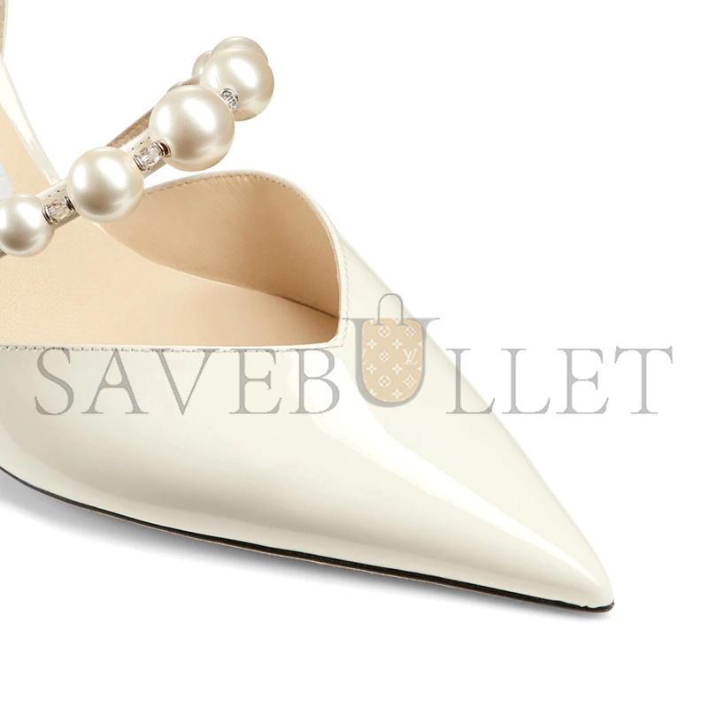 JIMMY CHOO AURELIE 65 LATTE PATENT LEATHER POINTED PUMPS AURELIE65XKM JIMMY CHOO AURELIE 65 LATTE PATENT LEATHER POINTED PUMPS AURELIE65XKM